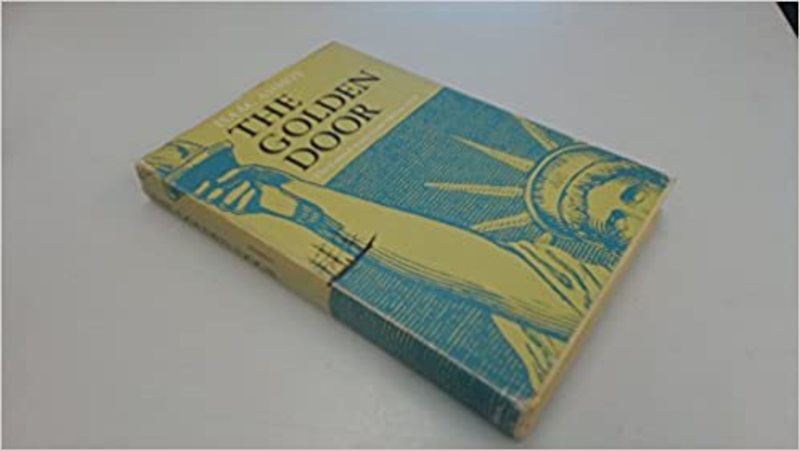 Book cover for "The Golden Door" by Isaac Asimov