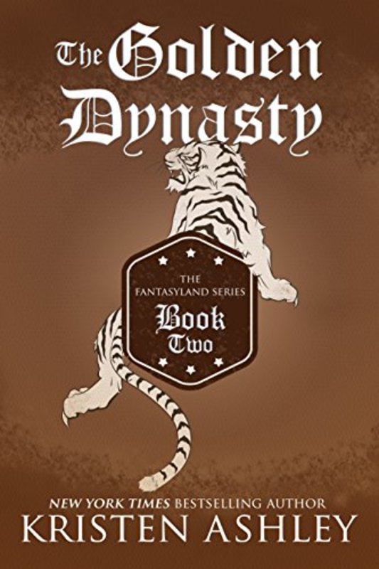 Book cover for "The Golden Dynasty" by Kristen Ashley
