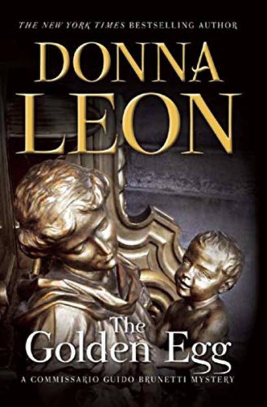 Book cover for "The Golden Egg" by Donna Leon