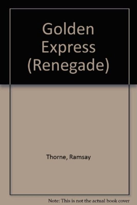 Book cover for "The Golden Express" by Lou Cameron