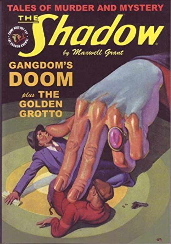 Book cover for "The Golden Grotto" by Maxwell Grant