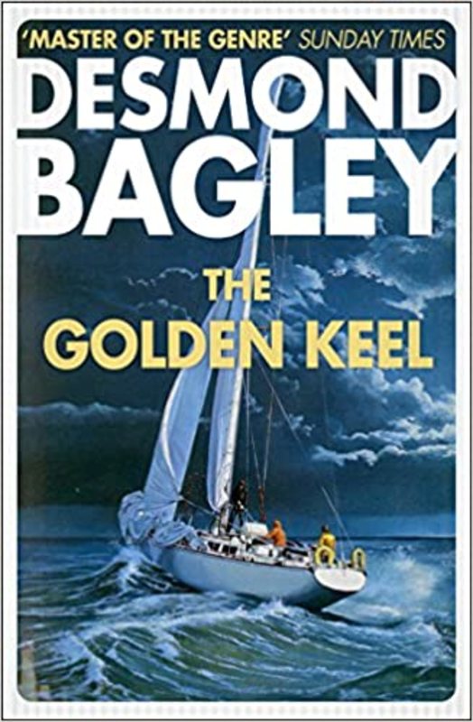 Book cover for "The Golden Keel" by Desmond Bagley