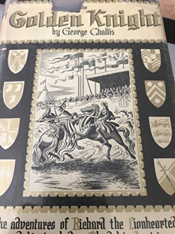 Book cover for "The Golden Knight" by Max Brand