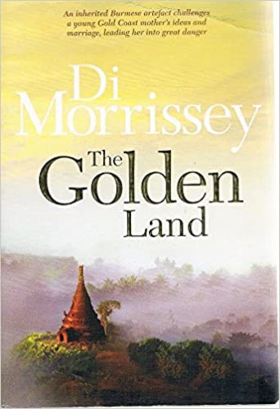 Book cover for "The Golden Land" by Di Morrissey
