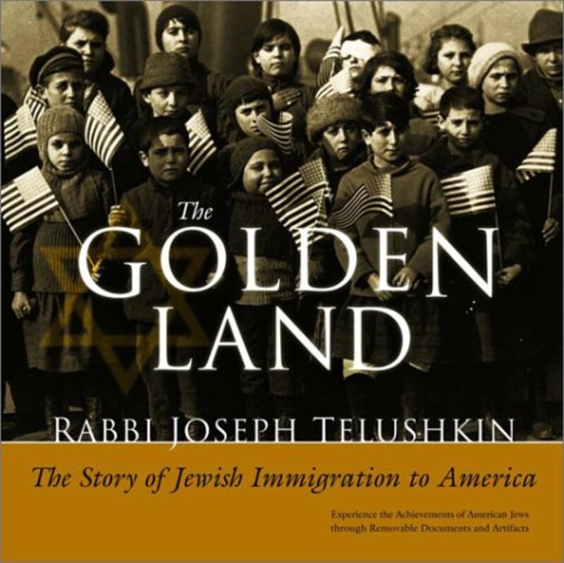 Book cover for "The Golden Land" by Joseph Telushkin