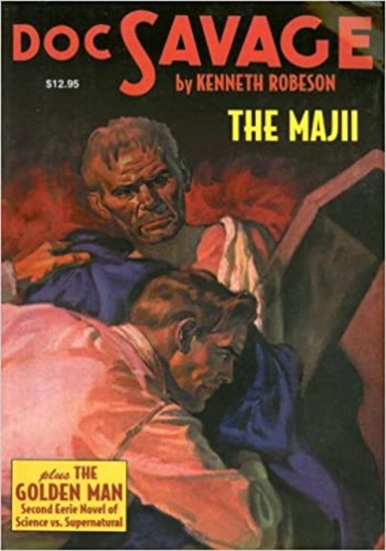 Book cover for "The Golden Man" by Lester Dent
