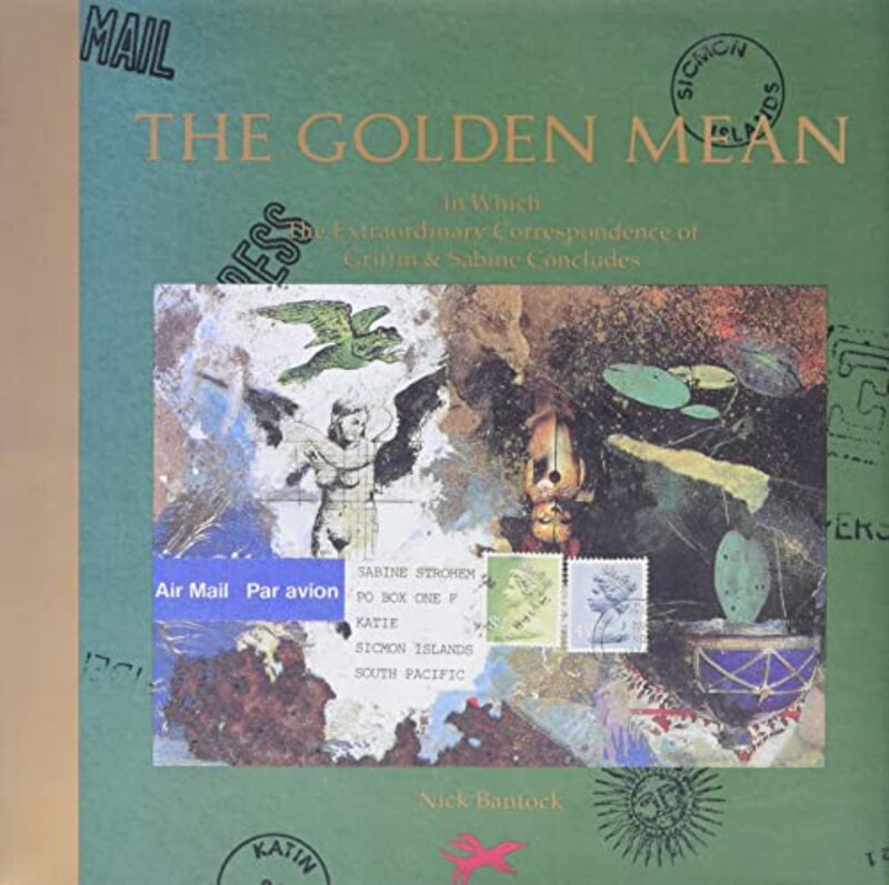 Book cover for "The Golden Mean" by Nick Bantock