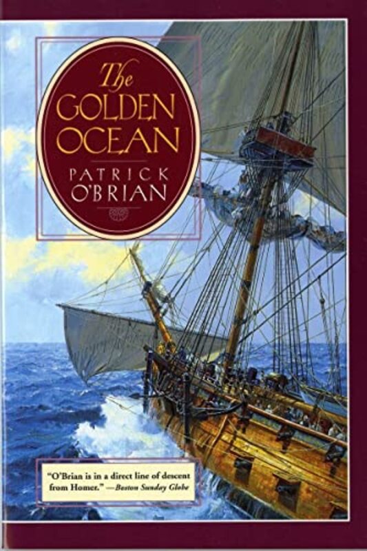 Book cover for "The Golden Ocean" by Patrick OBrian