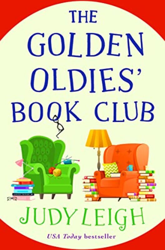 Book cover for "The Golden Oldies' Book Club" by Judy Leigh