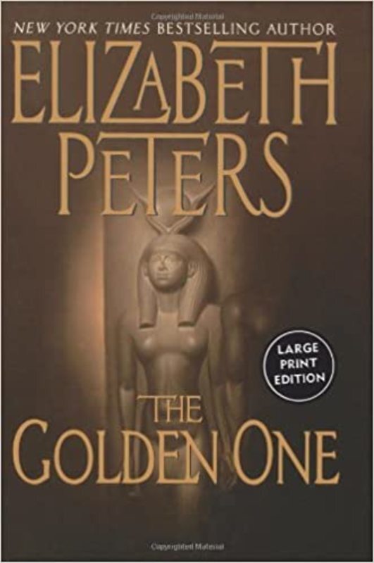 Book cover for "The Golden One" by Elizabeth Peters