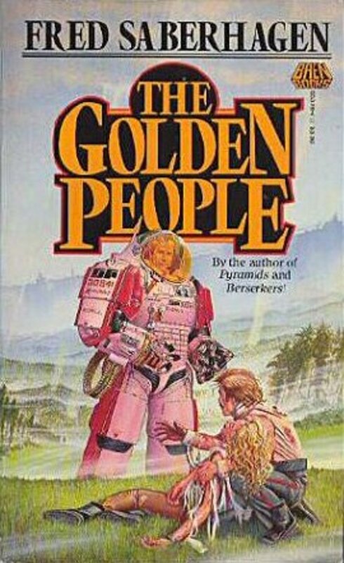 Book cover for "The Golden People" by Fred Saberhagen