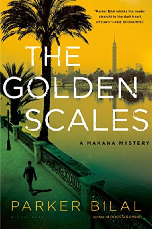 Book cover for "The Golden Scales" by Parker Bilal