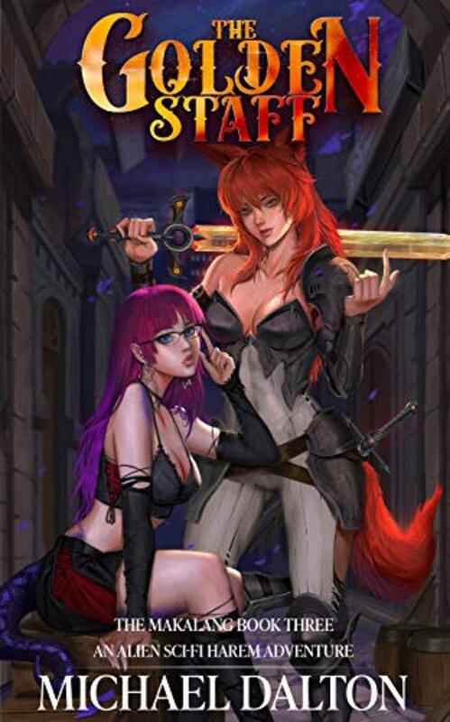 Book cover for "The Golden Staff" by Michael Dalton