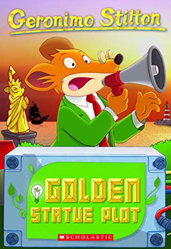 Book cover for "The Golden Statue Plot" by Elisabetta Dami
