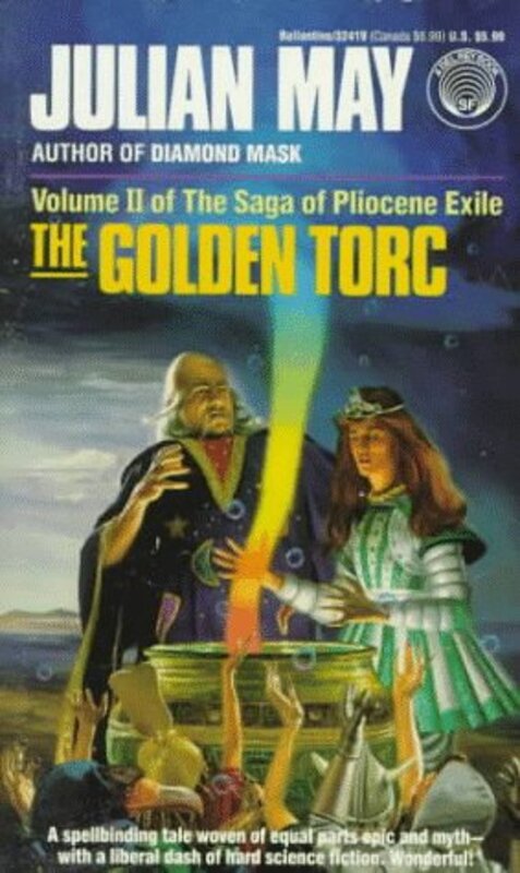 Book cover for "The Golden Torc" by Julian May