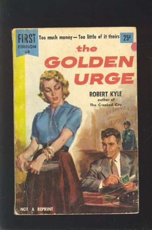 Book cover for "The Golden Urge" by Robert Terrall