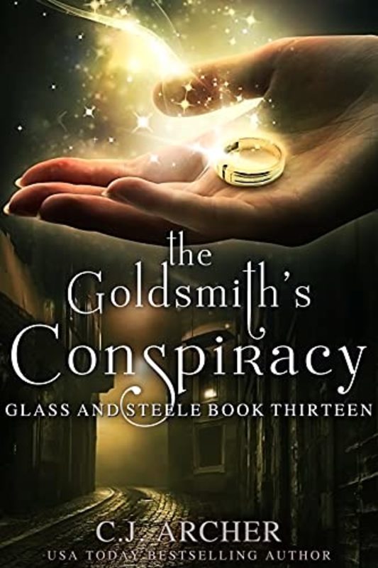Book cover for "The Goldsmith's Conspiracy" by CJ Archer