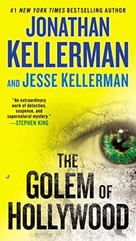 Book cover for "The Golem of Hollywood" by Jonathan Kellerman