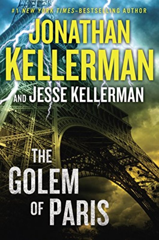 Book cover for "The Golem of Paris" by Jonathan Kellerman