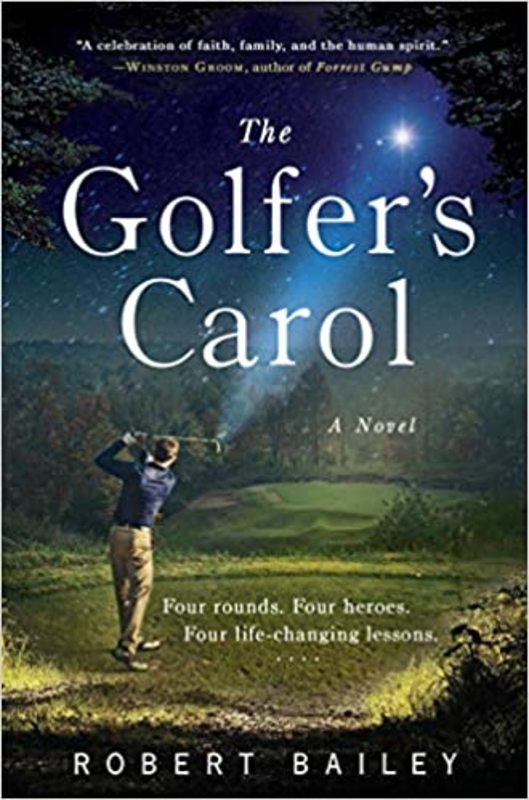 Book cover for "The Golfer's Carol" by Robert Bailey