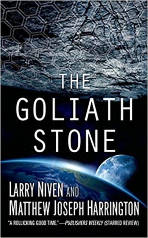 Book cover for "The Goliath Stone" by Larry Niven