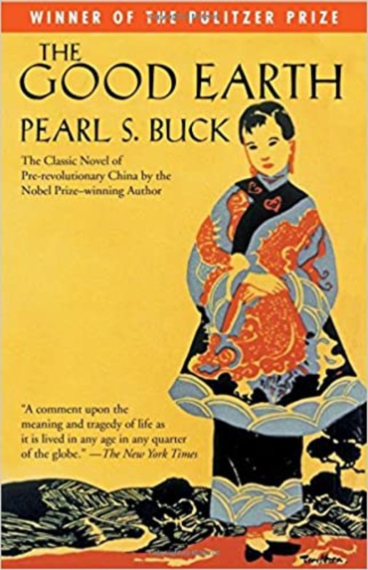 Book cover for "The Good Earth" by Pearl S Buck