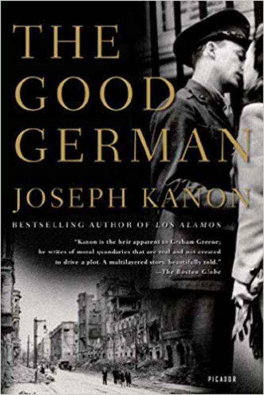 Book cover for "The Good German" by Joseph Kanon