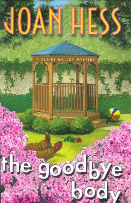 Book cover for "The Goodbye Body" by Joan Hess
