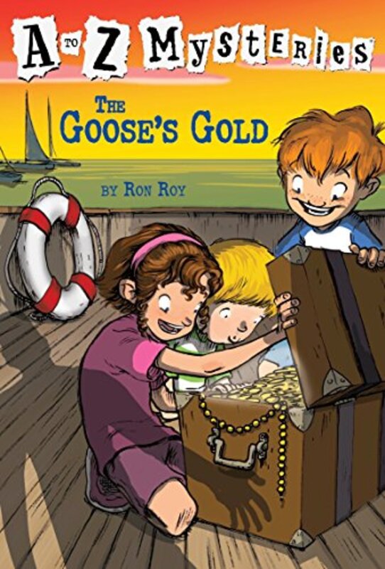 Book cover for "The Goose's Gold" by Ron Roy