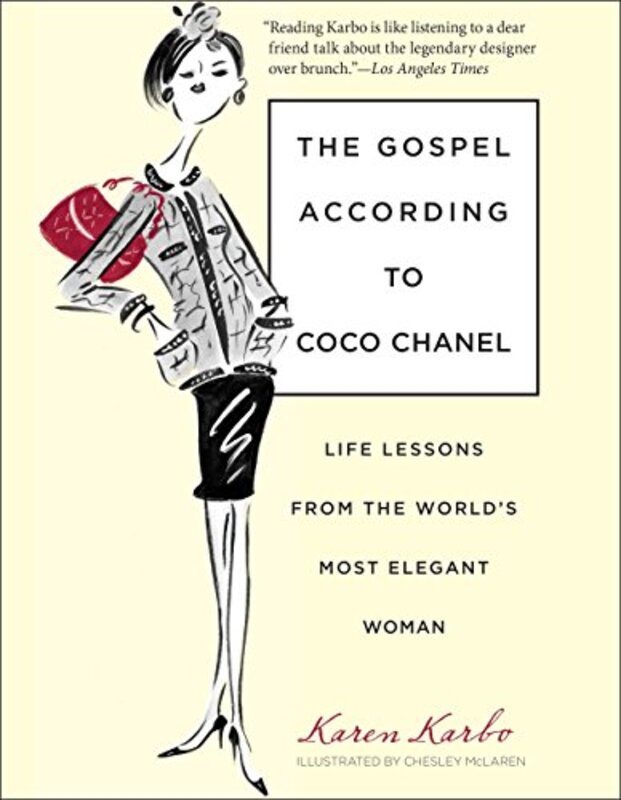 Book cover for "The Gospel According to Coco Chanel" by Karen Karbo
