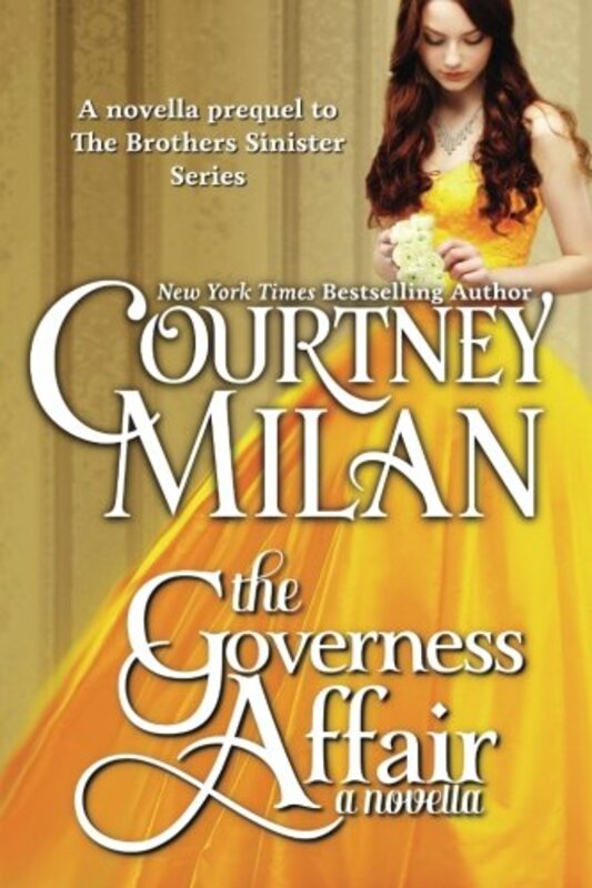 Book cover for "The Governess Affair" by Courtney Milan