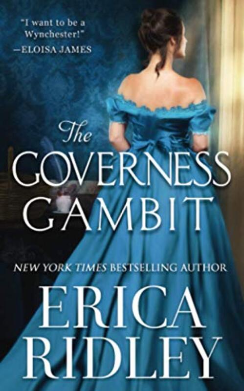 Book cover for "The Governess Gambit" by Erica Ridley