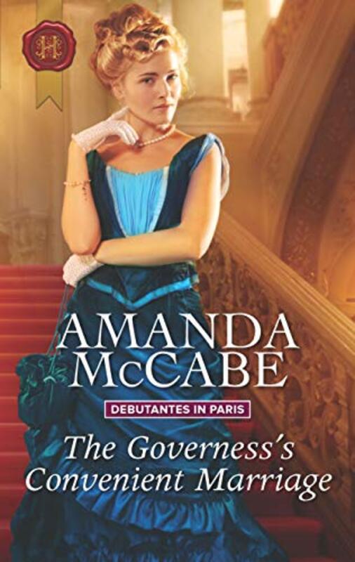 Book cover for "The Governess's Convenient Marriage" by Amanda McCabe