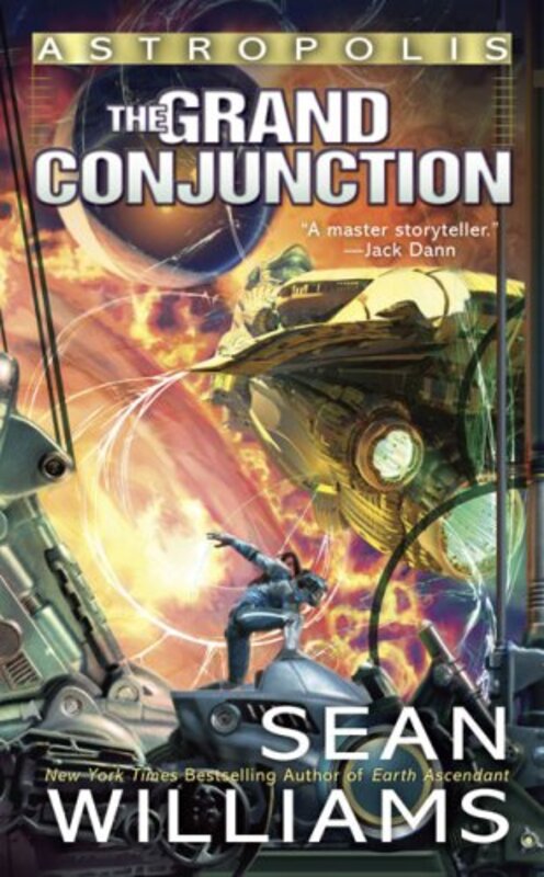 Book cover for "The Grand Conjunction" by Sean Williams