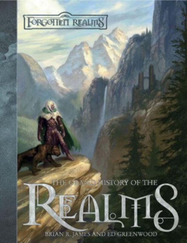 Book cover for "The Grand History of the Realms" by Ed Greenwood