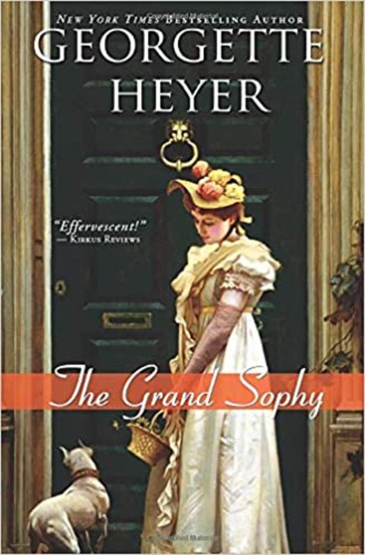 Book cover for "The Grand Sophy" by Georgette Heyer