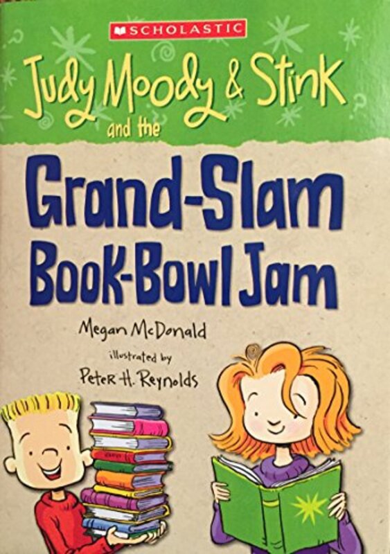 Book cover for "The Grand-Slam Book-Bowl Jam" by Megan McDonald