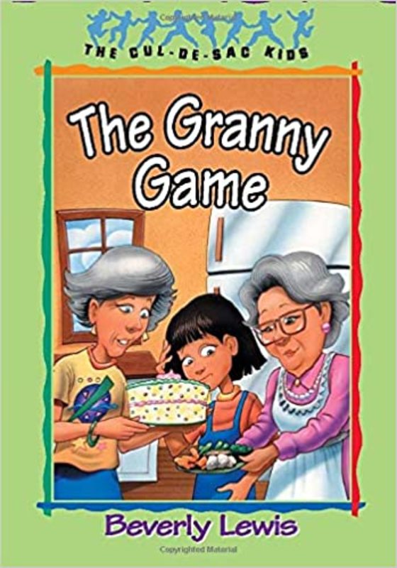 Book cover for "The Granny Game" by Beverly Lewis