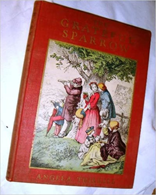 Book cover for "The Grateful Sparrow" by Angela Thirkell