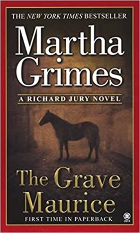 Book cover for "The Grave Maurice" by Martha Grimes