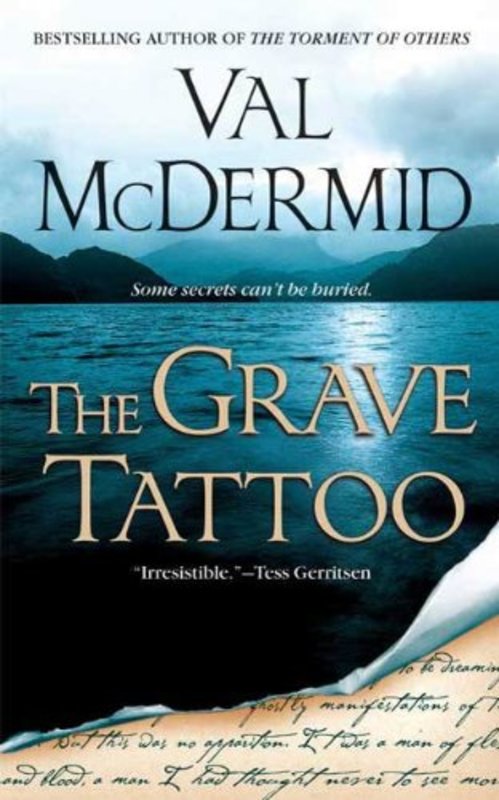 Book cover for "The Grave Tattoo" by Val McDermid