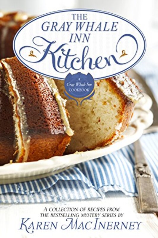 Book cover for "The Gray Whale Inn Kitchen" by Karen MacInerney