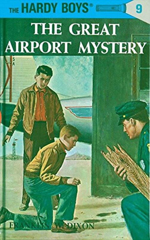 Book cover for "The Great Airport Mystery" by Franklin W Dixon