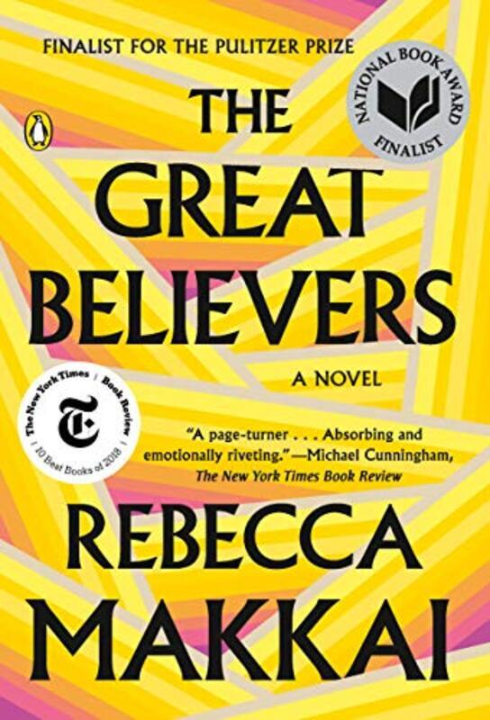 Book cover for "The Great Believers" by Rebecca Makkai