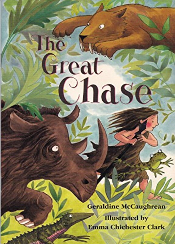 Book cover for "The Great Chase" by Geraldine McCaughrean