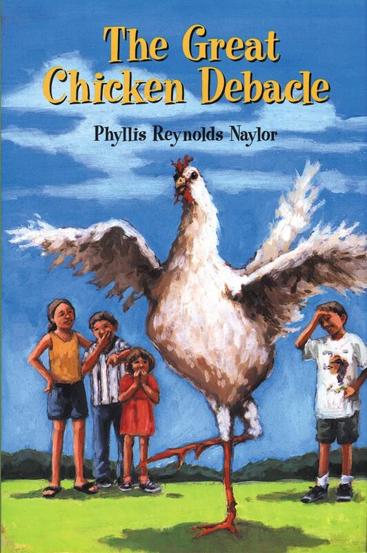 Book cover for "The Great Chicken Debacle" by Phyllis Reynolds Naylor