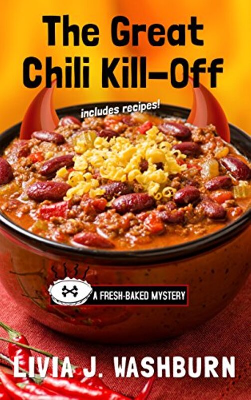 Book cover for "The Great Chili Kill-Off" by Livia J Washburn