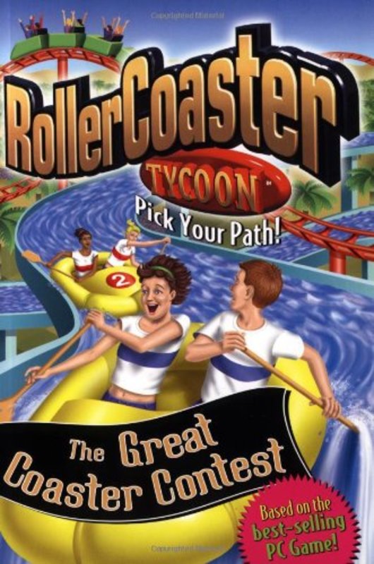 Book cover for "The Great Coaster Contest" by Tracey West