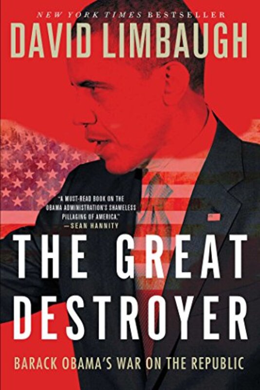 Book cover for "The Great Destroyer" by David Limbaugh