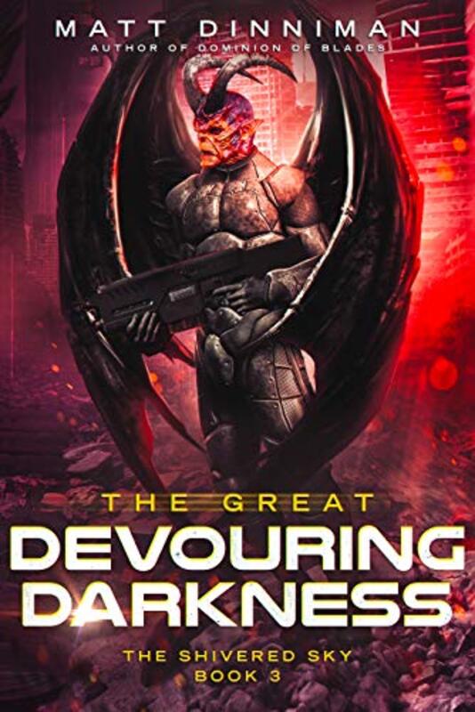 Book cover for "The Great Devouring Darkness" by Matt Dinniman